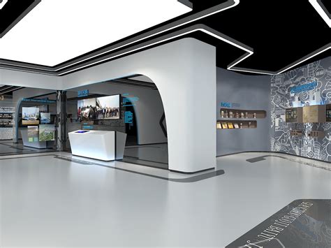 企业展厅|三维|建筑/空间|展厅设计师ZD - 原创作品 - 站酷 (ZCOOL)