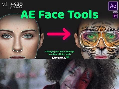 2021全新AE换脸(瘦脸)插件FaceTools教程！赠预设！抖音爆火神器！_视频剪辑大叔-站酷ZCOOL