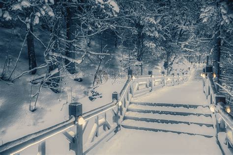 雪景图图片