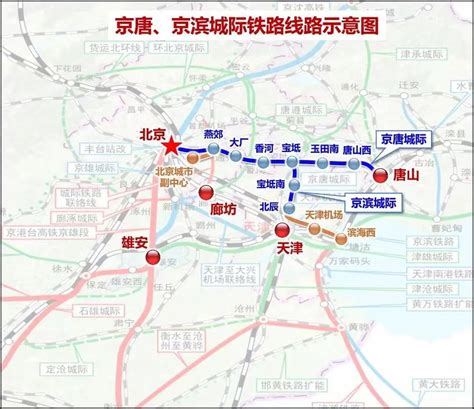 12月30日京唐、京滨城际开通运营(附有线路图) - 北京慢慢看