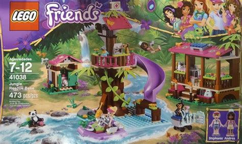 Jungle Rescue Base - LEGO set #41038-1 (Building Sets > Friends)