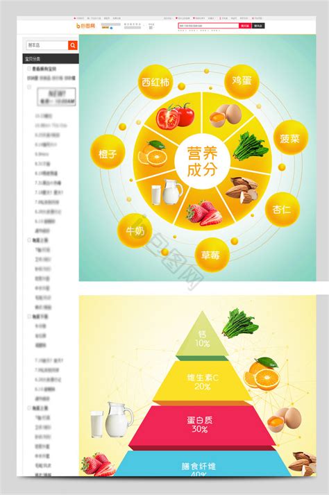 常见食品营养成分表设计图__广告设计_广告设计_设计图库_昵图网nipic.com
