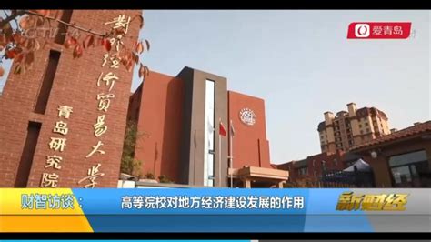 青岛电视台：（寇文煜）高等院校对地方经济建设发展的作用-对外经济贸易大学新闻网