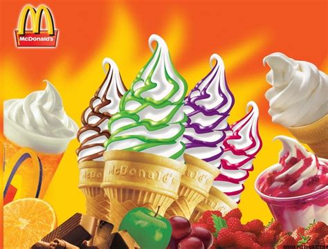 麦当劳甜筒,肯德基冰淇淋,冰淇淋圣代_大山谷图库