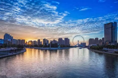京杭大运河——天津三岔河口|天津|河口|海河_新浪新闻