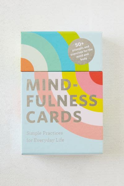 Mindfulness Card Deck | Urban Outfitters