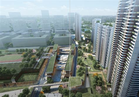 深圳卓越新福地块概念规划-精品项目-奥意建筑工程设计有限公司