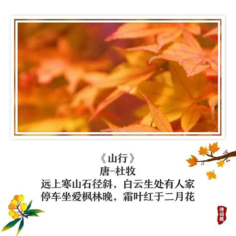 描写秋天枫叶的诗句,描写秋天的诗句古诗,描写秋天的诗句_大山谷图库