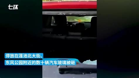 河北保定数十辆车停放路边玻璃被砸：六旬嫌疑男子已落网_凤凰网视频_凤凰网