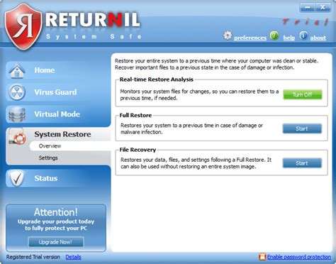 Returnil System Safe Pro Review - gHacks Tech News