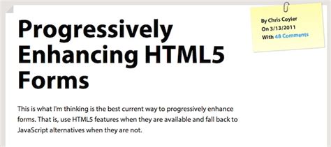 HTML 5和CSS3表单示例和详细教程汇总-css3和html5