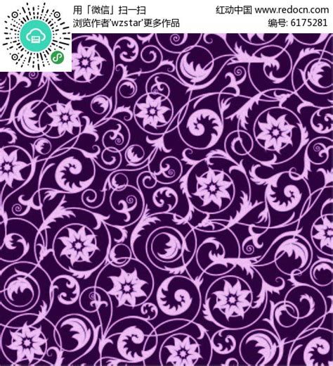 紫色花纹背景 设计图__广告设计_广告设计_设计图库_昵图网nipic.com