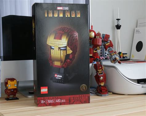 LEGO® Marvel 76165 Iron Man Helmet - Build and Play Australia