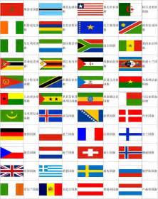世界各个国家的国旗叫什么？ 世界上最大的国家叫什么？-全世界共有多少个国家呢？它们各自的国旗是什么样子的呢？