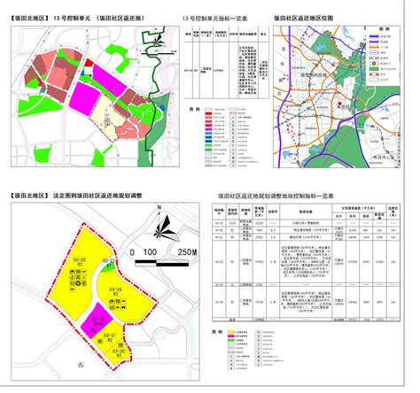 市规划国土委关于[坂田北地区]法定图则坂田社区返还用地规划调整的公示--重大政策决策