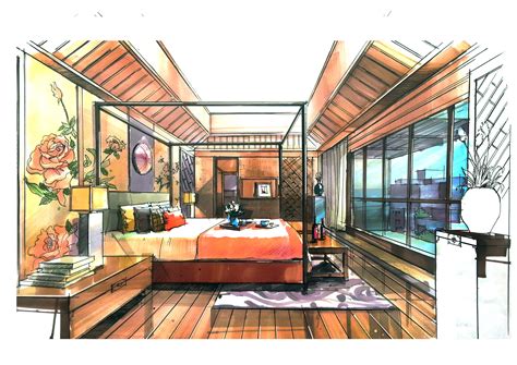 室内设计方案空间手绘表达|空间|家装设计|llXJ吴小佳 - 原创作品 - 站酷 (ZCOOL)