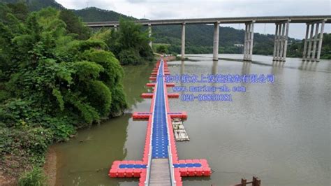梅州大埔水上浮桥 - 广东中航水上设施建造有限公司