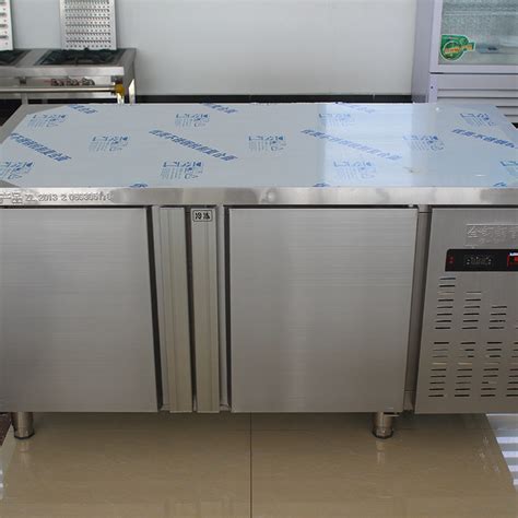 商用冷藏保鲜工作台 厨房奶茶设备平冷操作台 双温冰柜卧式冷冻柜-阿里巴巴