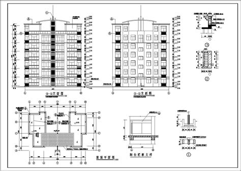 现代多层住宅楼3dmax 模型下载-光辉城市