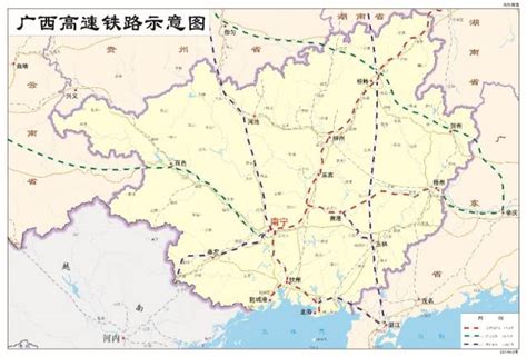 广西高铁线路图,广西高铁规划图,广西高铁线路图及站点(第20页)_大山谷图库