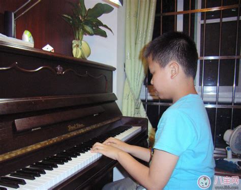 小孩弹钢琴图片大全-小孩弹钢琴高清图片下载-觅知网