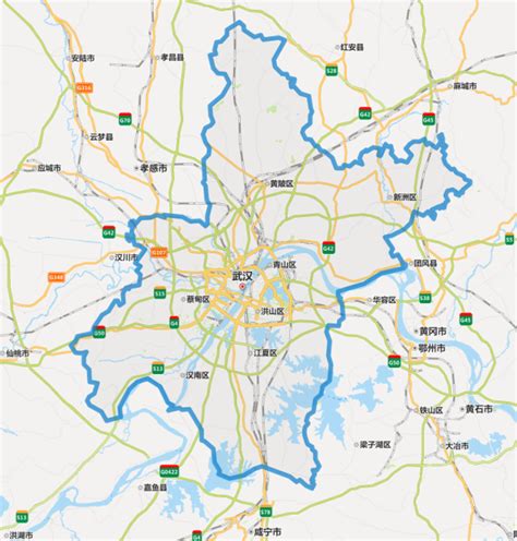 武汉各区最新、最全地图公布！附下载入口→|地图|要素|武汉_新浪新闻