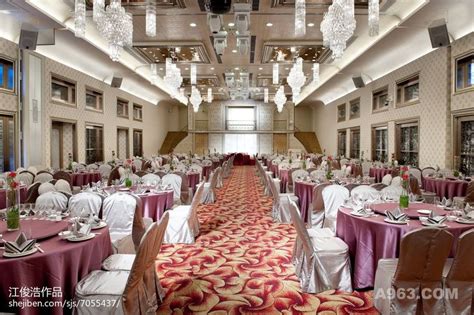 南都婚宴酒店宴会厅包房设计案例效果图 - 金博大建筑装饰集团公司