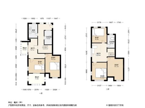 肇庆名城星岸3室2厅2卫户型图-肇庆楼盘网