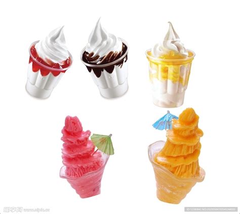 圣代冰淇淋设计图__菜单菜谱_广告设计_设计图库_昵图网nipic.com