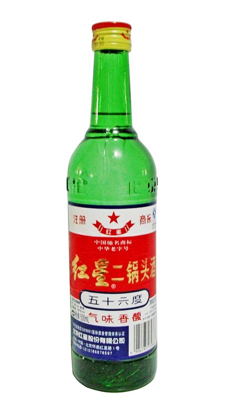 红星 北京红星二锅头 52度绿瓶500ml 优级纯粮酒