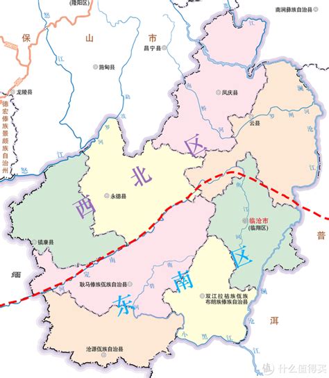 双江县标准地图 - 临沧市地图 - 地理教师网