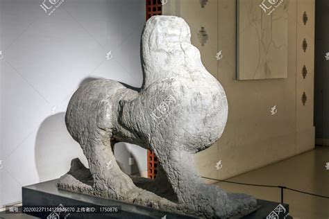 南京市博物馆南北朝石辟邪,传统文化,文化艺术,摄影素材,汇图网www.huitu.com