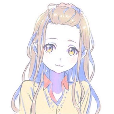 头像漫画二次元甜美女生