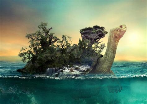 『神途在线』-「神龟岛地图」神途东海新图开启，不周天倾神龟遨游！