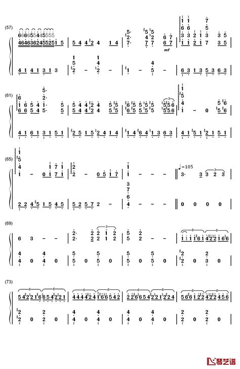 《千与千寻》钢琴简谱-数字双手-久石让 宫崎骏-看乐谱网