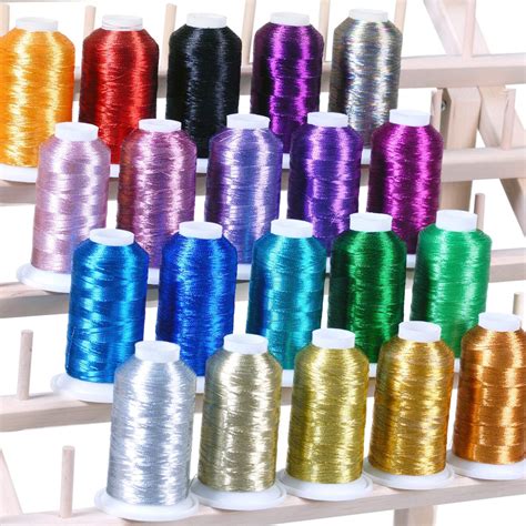 Metallic thread for embroidery machine - Leading Sewing /Embroidery ...