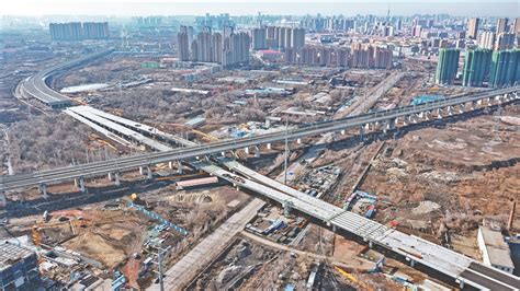 北门街高架工程年内通车 届时哈尔滨三环路全线闭合