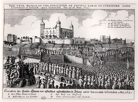 "Execution of Strafford, May 12 1641" Picture art prints and posters by ...