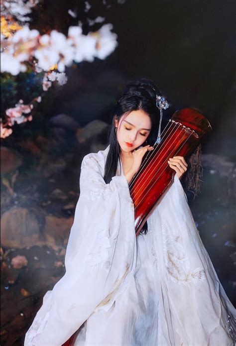 古风唯美女生头像背景图