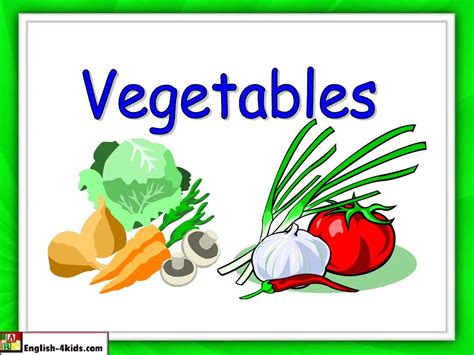 日常蔬菜水果英语单词