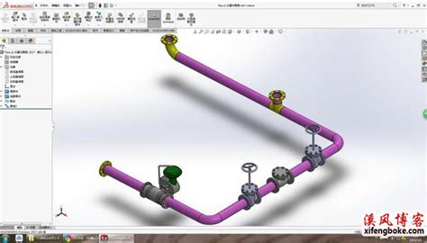 工厂管道UG设计3D模型下载_三维模型_UG NX模型 - 制造云 | 产品模型