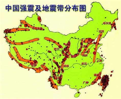 科学网—中国历史地震分布图：集中在北纬30-40度地震死亡线 - 杨学祥的博文