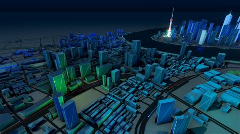 3D城市数据可视化助力智慧城市建设，不只是看上去很美 - 知乎