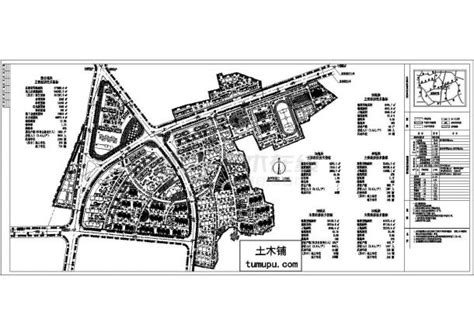 德州市德城区恒美嘉园小区平面规划设计CAD图纸（占地17.7万平）_住宅小区_土木在线