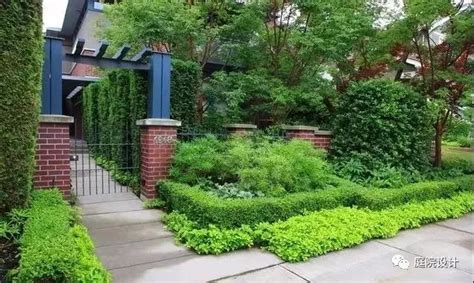 美式风格别墅庭院绿化效果图 – 设计本装修效果图