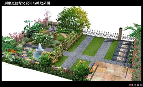 庭院小花园设计效果图,农家庭院小花园图片,庭院小花园_大山谷图库