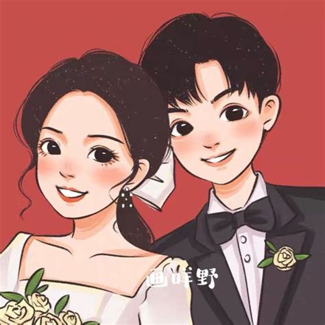 婚礼头像系列图片
