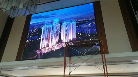 碧桂园售楼部p2.5全彩LED屏竣工 - 公司新闻 - 德利显示