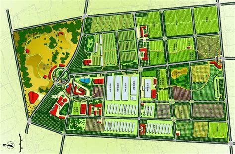 新疆吐鲁番现代农业科技示范园核心区详细规划 - 经典案例 - 农伞网