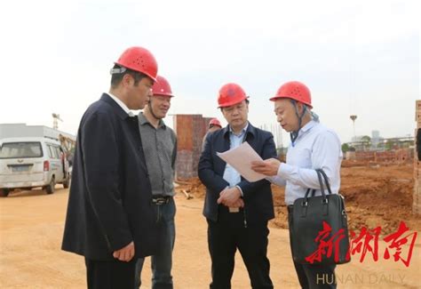 湖南省重点项目检查组肯定湘潭四桥建设成绩